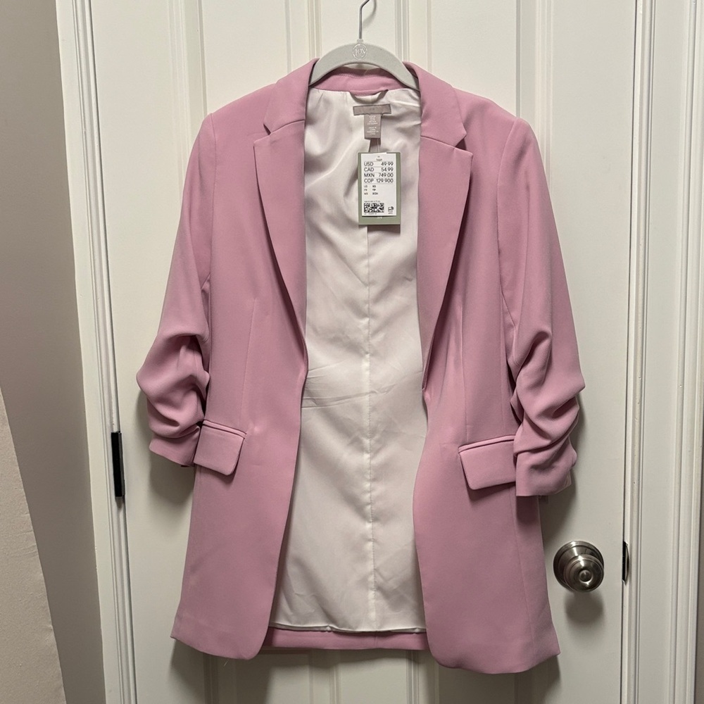 H&M Light Pink Women's Blazer